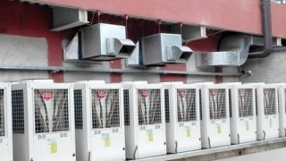 熱泵熱風采暖系統